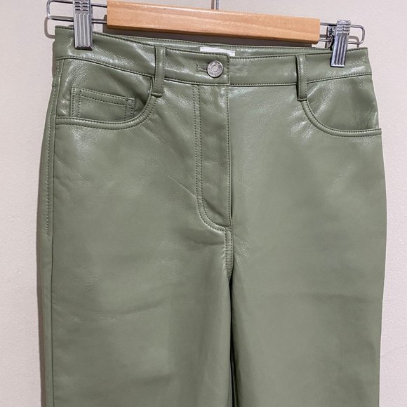 Wilfred Melina Vegan Leather Pant Sage Frost - Picture 6 of 14